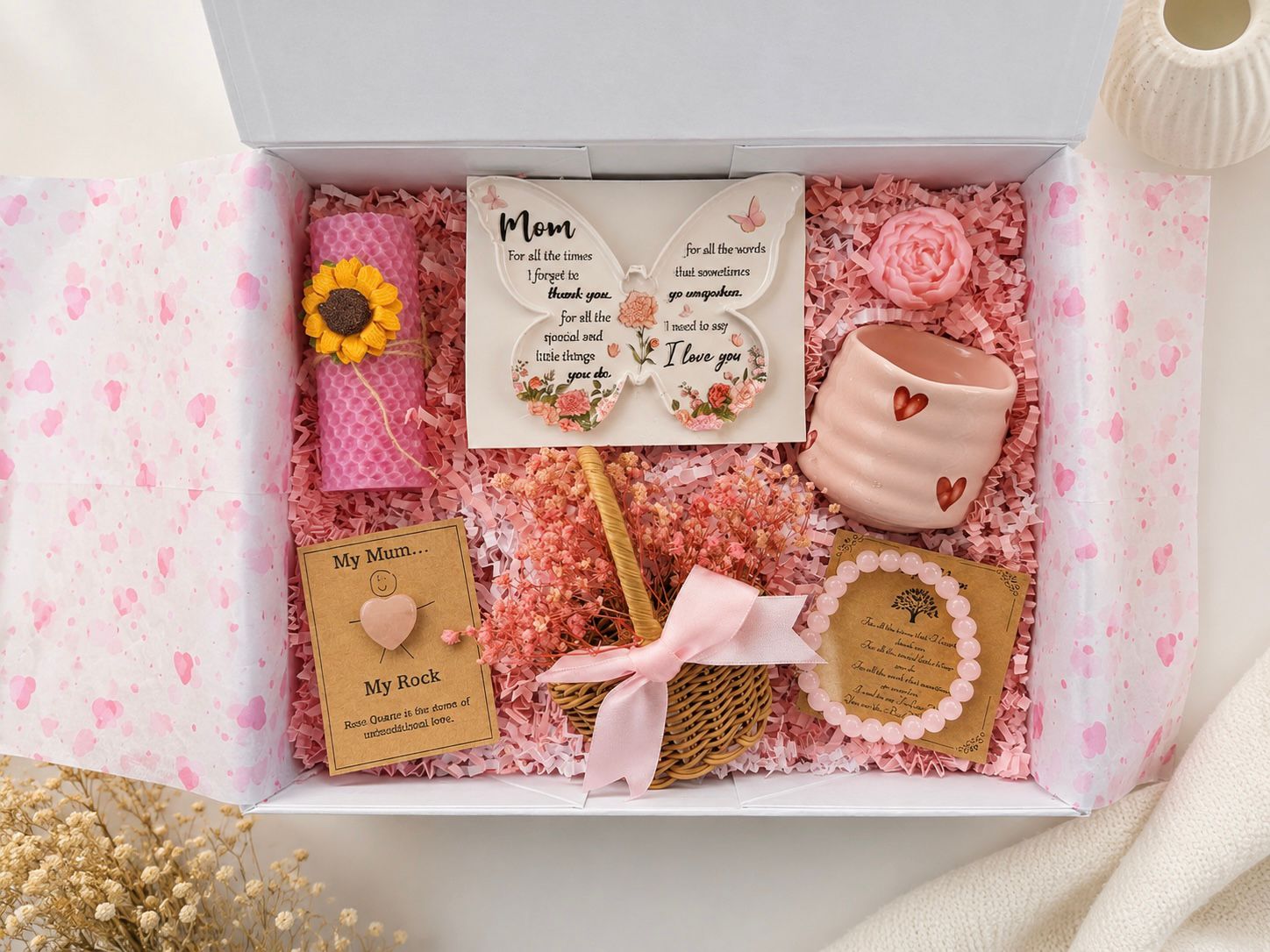Mom, My Rock Gift Box 🌸💗