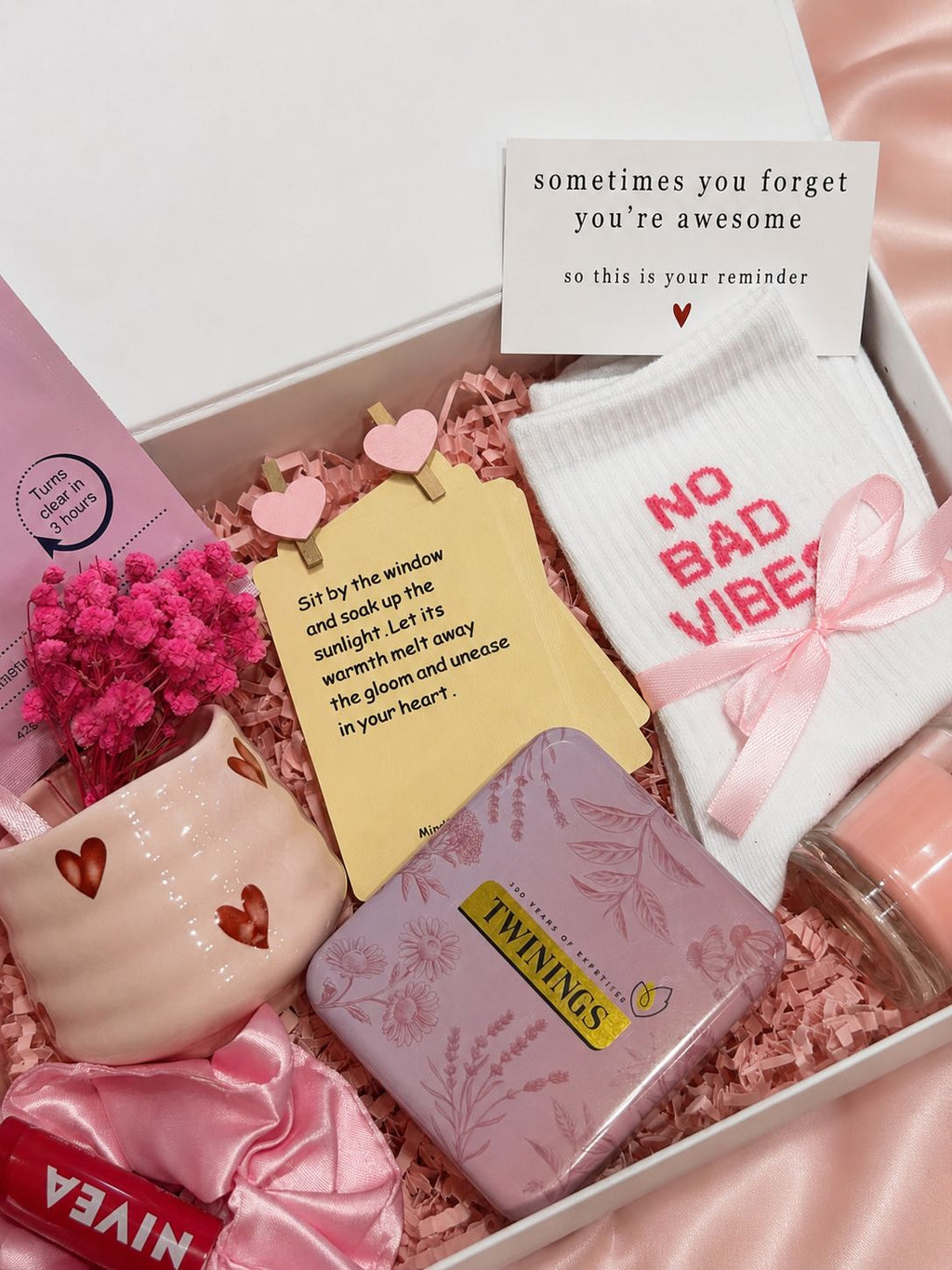 🌸 Pink Positive Vibes Box